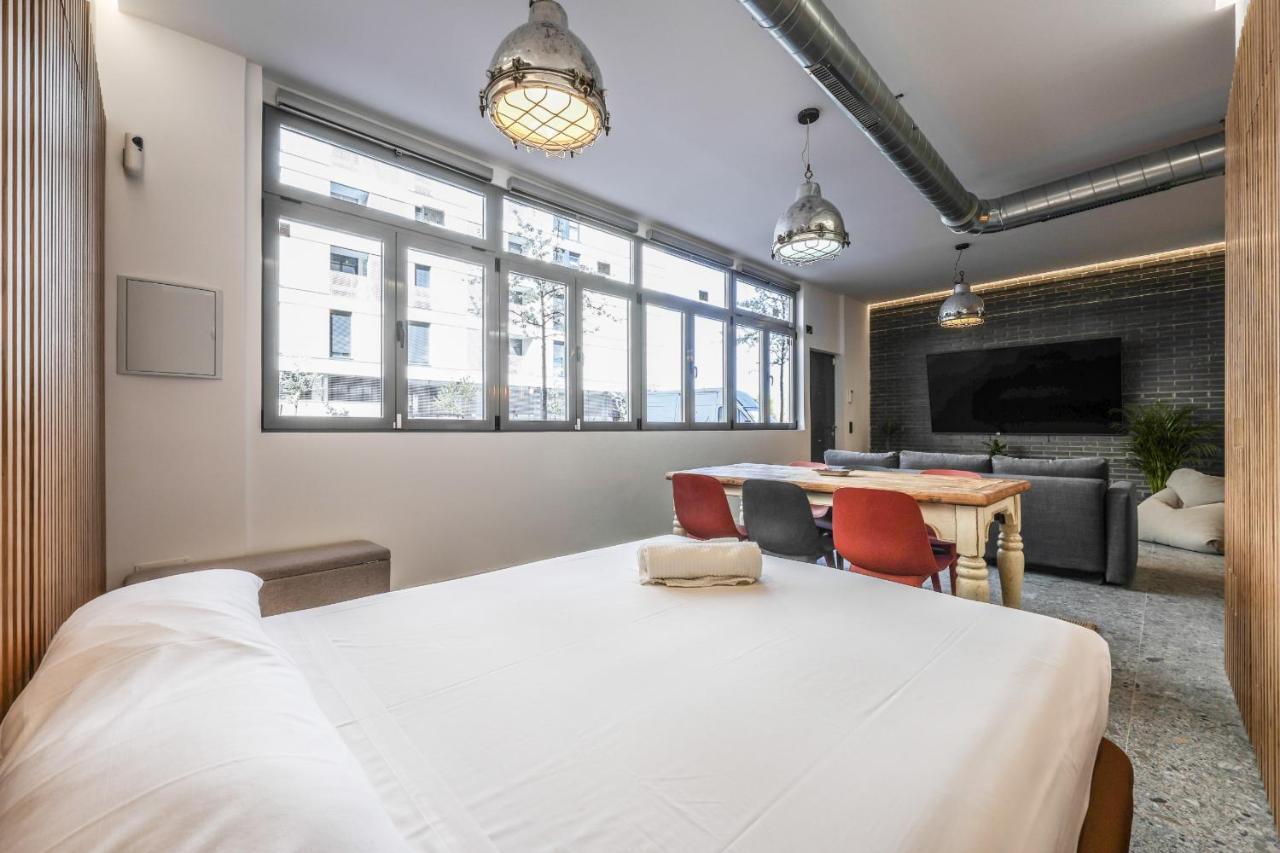 Loft Reformado Industrial Daire Madrid Dış mekan fotoğraf