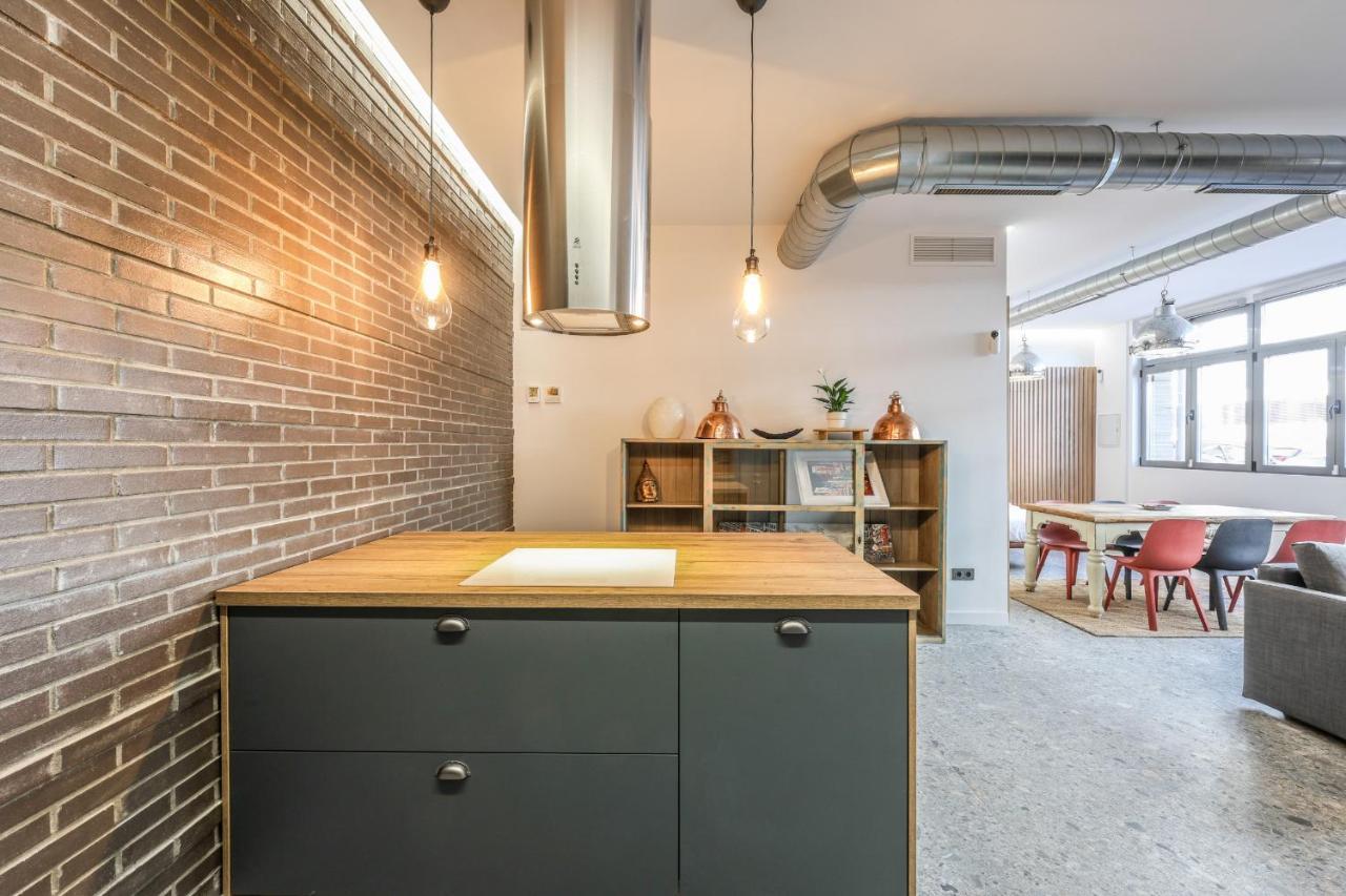 Loft Reformado Industrial Daire Madrid Dış mekan fotoğraf