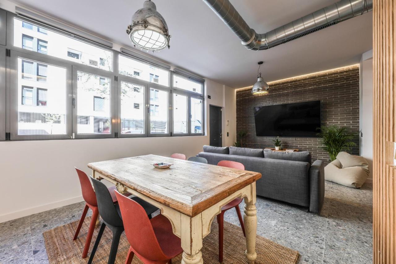 Loft Reformado Industrial Daire Madrid Dış mekan fotoğraf