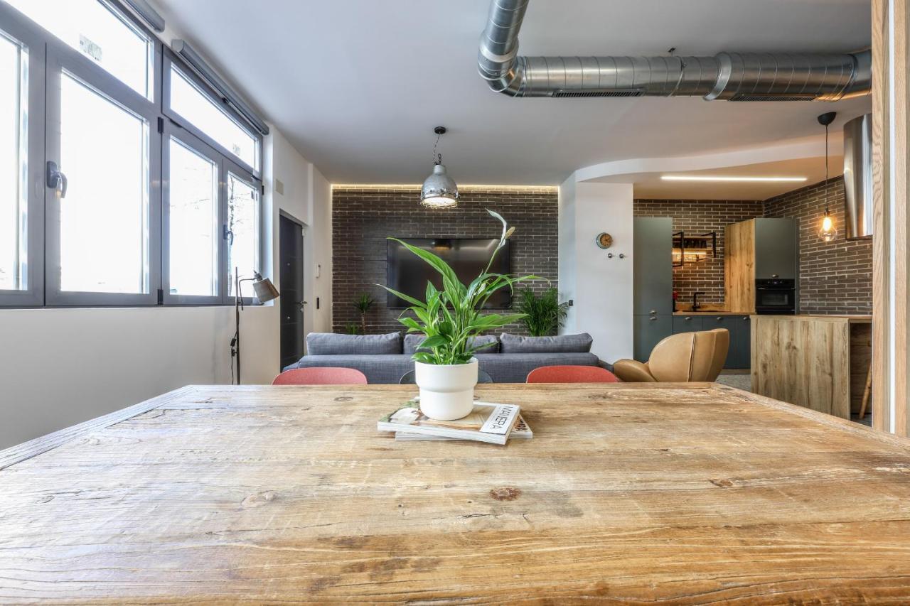 Loft Reformado Industrial Daire Madrid Dış mekan fotoğraf