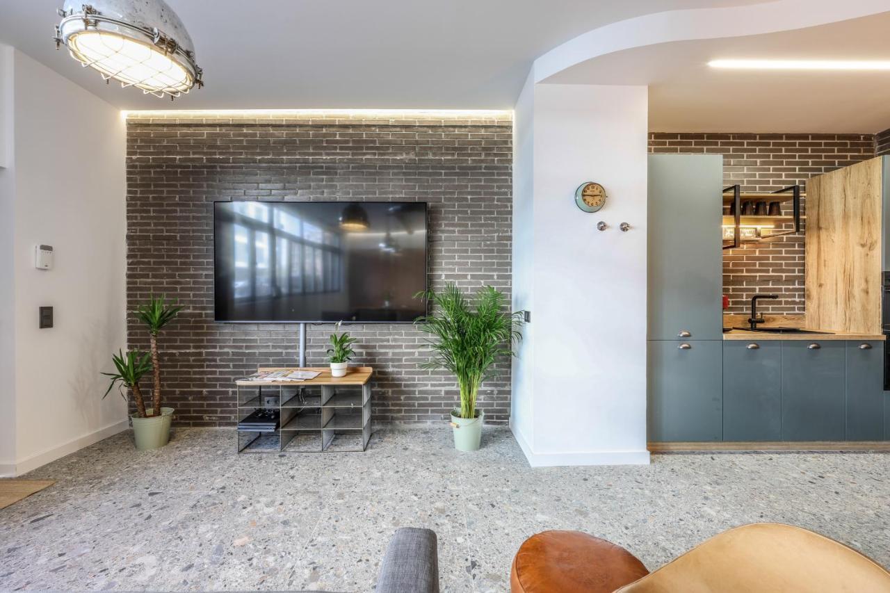 Loft Reformado Industrial Daire Madrid Dış mekan fotoğraf