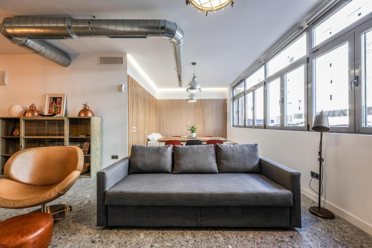 Loft Reformado Industrial Daire Madrid Dış mekan fotoğraf