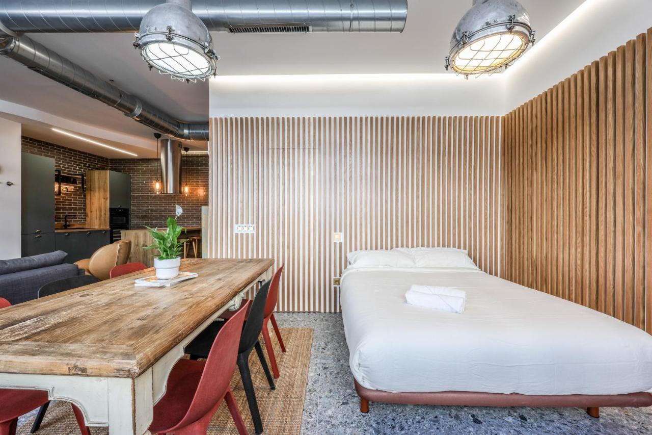 Loft Reformado Industrial Daire Madrid Dış mekan fotoğraf