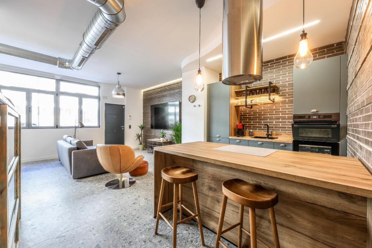 Loft Reformado Industrial Daire Madrid Dış mekan fotoğraf