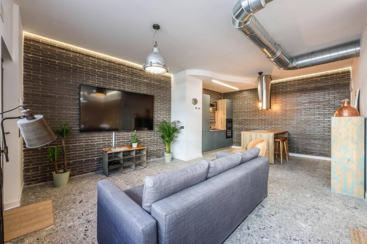Loft Reformado Industrial Daire Madrid Dış mekan fotoğraf